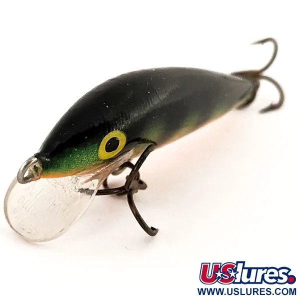 Vintage Rapala Original Floater F5, 3/32oz Fire Tiger fishing lure #13031