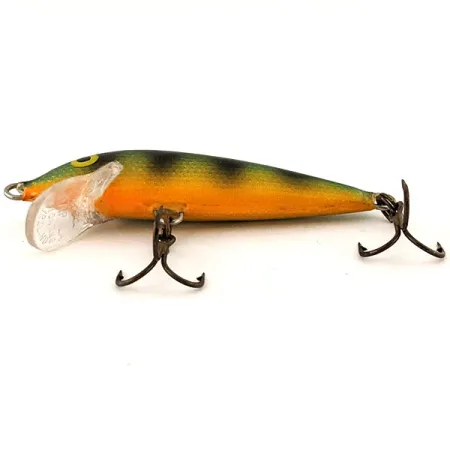 Vintage Rapala Original Floater F5, 3/32oz Fire Tiger fishing lure #13031