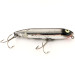 Vintage   Heddon Zara Spook , 3/5oz Silver fishing lure #13037