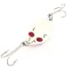 Vintage  Eppinger Red Eye Junior, 1/2oz White / Red fishing spoon #13040