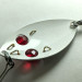 Vintage  Eppinger Red Eye Junior, 1/2oz White / Red fishing spoon #13040