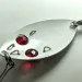 Vintage  Eppinger Red Eye Junior, 1/2oz White / Red fishing spoon #13040
