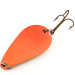 Vintage  Acme K.O. Wobbler , 3/4oz Orange / Nickel fishing spoon #13042