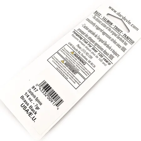 Eppinger Dardevle Imp, 2/5oz Five of Diamonds fishing spoon #20191