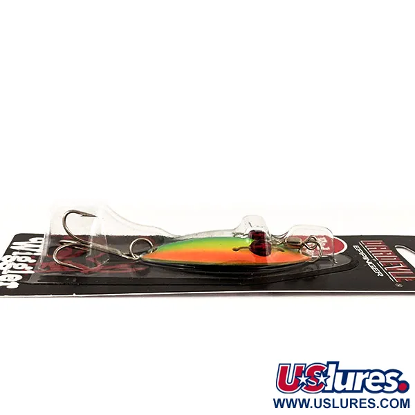  Eppinger Red Eye Wiggler UV, 1/4oz Fire Tiger / Brass fishing spoon #15139