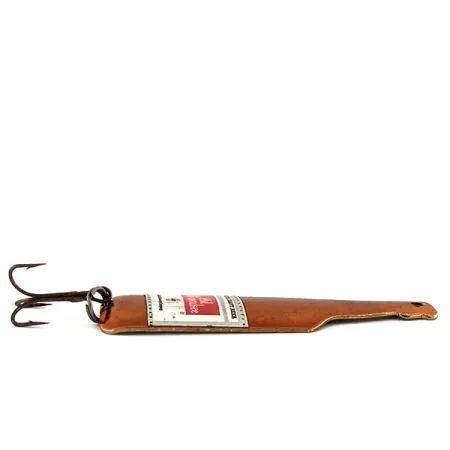 Vintage Other Old Milwakee, 2/5oz Copper fishing spoon #13068