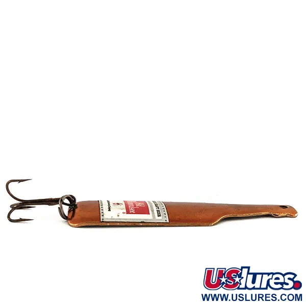 Vintage Other Old Milwakee, 2/5oz Copper fishing spoon #13068