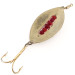 Vintage   Lucky Strike, 1oz Gold / Red fishing spoon #13069