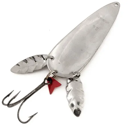 Vintage Dominion 92, 3/4oz Nickel fishing spoon #13070