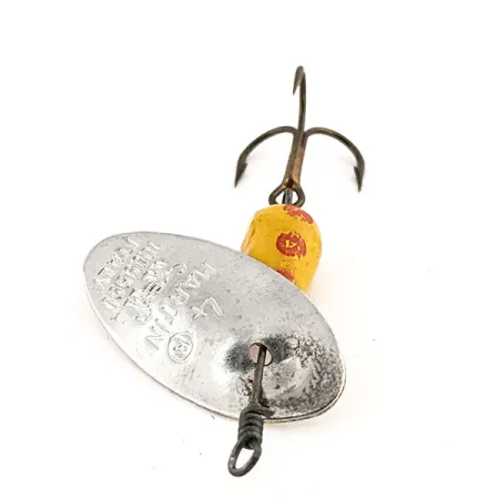 Vintage Panther Martin 4, 1/8oz Silver spinning lure #13076