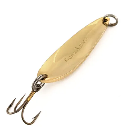 Vintage Acme Fiord Spoon Jr , 1/4oz Gold fishing spoon #13082