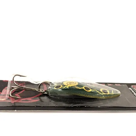 Vintage Eppinger Dardevle Devle-Dog 5400, 1/2oz Frog fishing spoon #17475