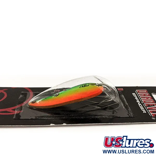  Eppinger Dardevle Spinnie Weedless, 1/3oz Fire Tiger (9558) fishing spoon #20268