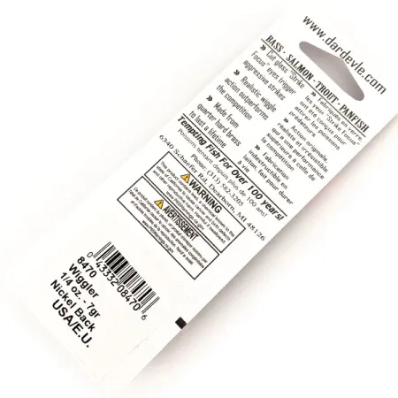 Eppinger Red Eye Wiggler UV, 1/4oz 70 Electric Lime (N)/никель fishing spoon #17531