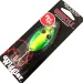  Eppinger Red Eye Wiggler UV, 1/4oz 70 Electric Lime (N) / Nickel fishing spoon #15141