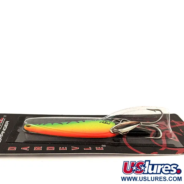  Eppinger Dardevle Imp Klicker, 2/5oz Fire Tiger fishing spoon #16693