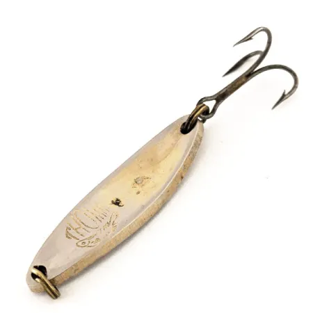 Vintage Thomas Rough Rider, 1/4oz Silver fishing spoon #13111