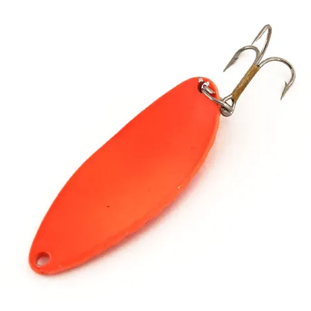 Vintage Acme Little Cleo, 2/5oz Orange fishing spoon #13134