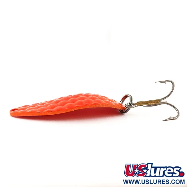 Vintage Acme Little Cleo, 2/5oz Orange fishing spoon #13134