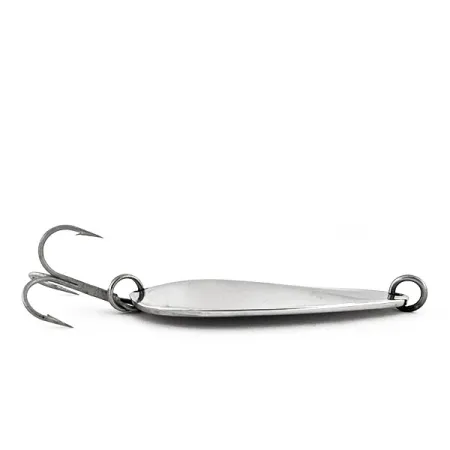 Vintage Tony Accetta 7, 3/4oz Nickel fishing spoon #13146