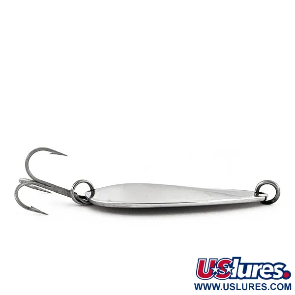 Vintage   Tony Accetta 7, 3/4oz Nickel fishing spoon #16371