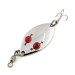 Vintage  Hofschneider Red Eye Junior, 1/4oz Nickel / Red Eyes fishing spoon #13148