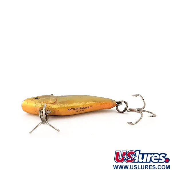 Vintage Rapala Rattl'n RAP 05, 3/16oz fishing lure #13152