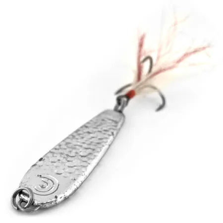 Vintage Cotton Cordell CC Spoon, 1oz Hammered Nickel fishing spoon #13154