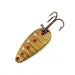 Vintage   Thomas Cyclone, 1/8oz Hammered Brass fishing spoon #13155
