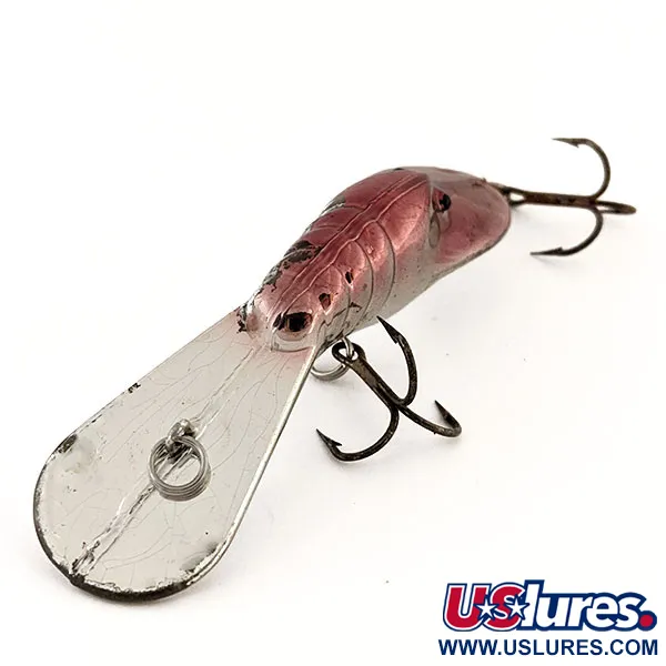 Vintage   Bill Norman Bass Magnet , 1/3oz Silver / purple fishing lure #13168