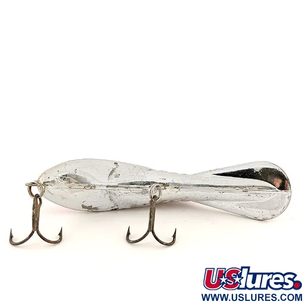 Vintage   Bill Norman Bass Magnet , 1/3oz Silver / purple fishing lure #13168