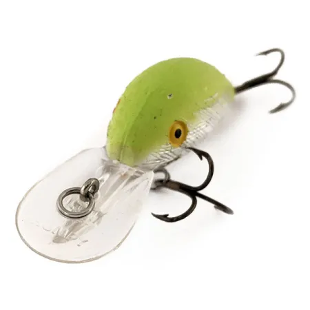 Vintage Rebel Deep Humpy, 1/3oz Chartreuse / Silver fishing lure #13169