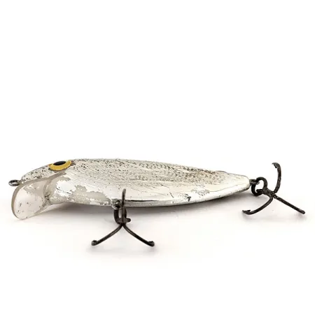 Vintage Rebel Shad F61, 1/3oz Silver fishing lure #13172