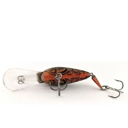 Vintage Bill Norman Crawfish Crankbait Jointed , 2/5oz CrawFish fishing lure #13173