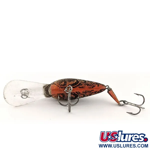Vintage Bill Norman Crawfish Crankbait Jointed , 2/5oz CrawFish fishing lure #13173