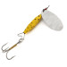 Vintage  Abu Garcia ​Abu Reflex, 2/5oz Nickel / Yellow spinning lure #13182