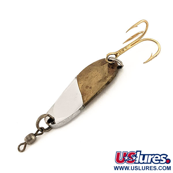 Vintage   Andy Reekers Spooner, 1/4oz Nickel / Bronze (Brass) fishing spoon #13183