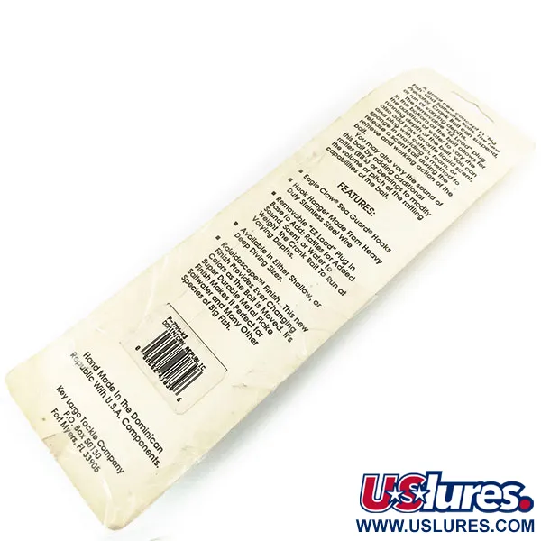   Key Largo Predator, 1 1/3oz Black fishing lure #16186