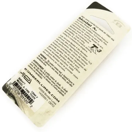 Bomber model 6A UV, 2/5oz Fire Tiger fishing lure #13188