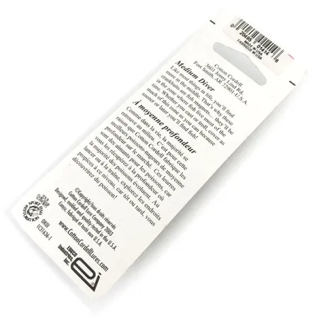 Cotton Cordell Big O UV, 1/4oz Fire Tiger fishing lure #13189
