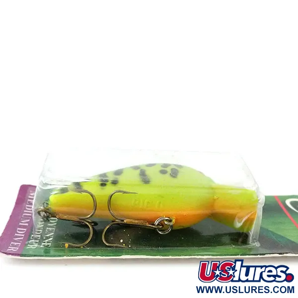   Cotton Cordell Big O UV, 1/4oz Fire Tiger fishing lure #13189
