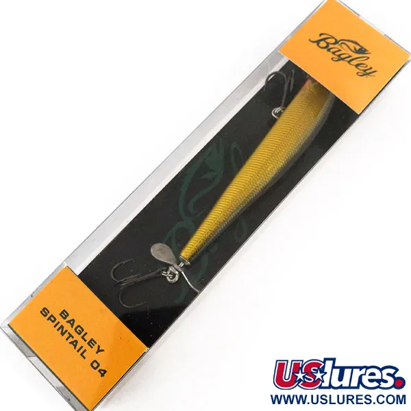   Bagley Spintail 04, 1/2oz Gold fishing lure #13195