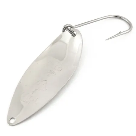 Vintage Seneca Little Cleo (Hula Girl) trolling spoon, 1/4oz Nickel fishing spoon #13196