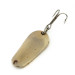 Vintage  Lucky Strike Banshee wobbler, 1/4oz Nickel / Gold fishing spoon #13208