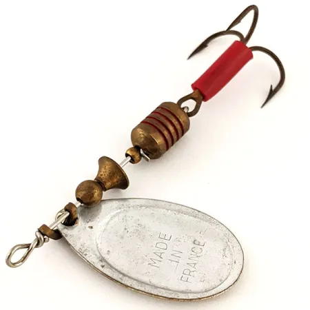 Vintage Vintage Mepps Aglia 2 (1970s), 3/16oz Silver spinning lure #13226