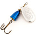 Vintage   Blue Fox Super Vibrax 3, 1/4oz Silver spinning lure #13227