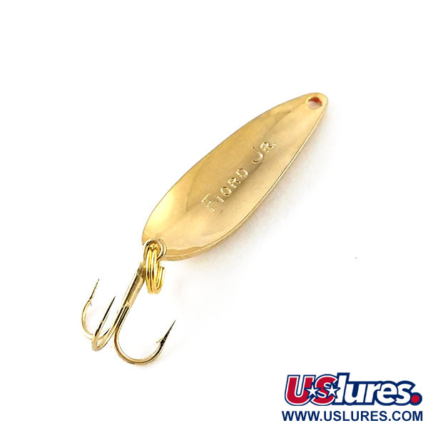 Vintage  Acme ​Fiord Spoon Jr , 1/8oz Gold fishing spoon #13257
