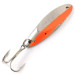Vintage  Acme Kastmaster, 3/8oz Nickel / Orange fishing spoon #13267