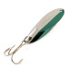 Vintage  Acme Kastmaster, 1/2oz Nickel / Green fishing spoon #13269