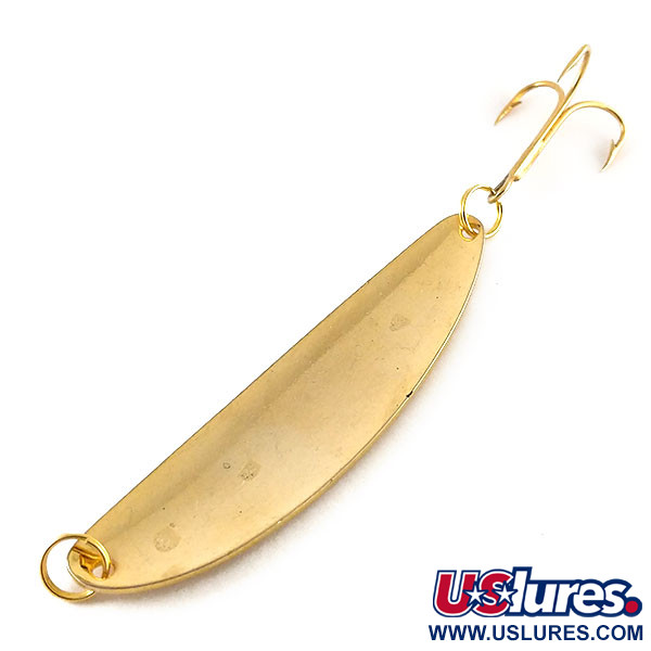 Vintage  Acme Side-Winder, 1/2oz Gold fishing spoon #13283